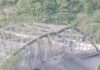 Roaring flash floods wipe out entire bridge in Nepal in dramatic video
