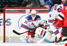 The whirlwind two weeks of Dylan Garand — from waived to Rangers starting goalie