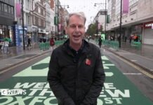 Take a stroll down newly-pedestrianised Oxford Street