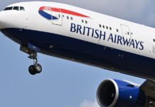 British Airways flight drops 27,000 feet, returns to London