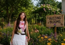 Inspired by Her Brother, 16-YO Builds Gardens Where Bees Thrive & Autistic Children Can Explore