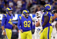 Rams cut ties with kicker Harrison Mevis after special teams disaster