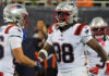 Stevenson gives the Patriots a momentary lift with a 48-yard TD reception on final play of 1st half