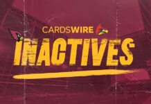Arizona Cardinals inactive list: Josh Sweat active, will play vs. Giants