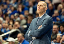 Mark Pope says this Kentucky Basketball team is probably the best shooting team he’s ever had