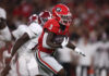 Is Georgia RB Nate Frazier playing at Alabama? Latest injury update
