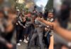 French mayor tear-gassed after shielding protesters from police