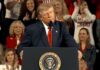Trump’s brash remarks entertain crowd at election rally in Tennessee