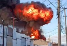 Massive chemical plant fire triggers mass evacuations in Mexico