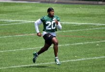 Jets without Breece Hall and Adonai Mitchell again for Browns matchup