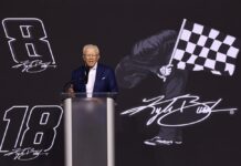Joe Gibbs remembers Kyle Busch with humorous story at Celebration of Life