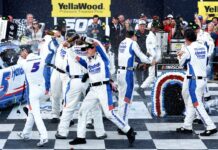 Kyle Larson all but clinches NASCAR championship with Dega win