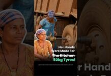 She Lifts 60 Kg Tyres to Support Her Family | Odisha