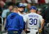 Miguel Rojas out for Dodgers in NLDS Game 4 with back injury