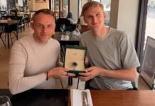 Ollie Millroy visits Loek Hartog on birthday after crash, gifts him a Rolex