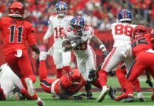 Tyrone Tracy goes on IR as Giants’ running back churn continues