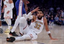 Karl-Anthony Towns’ continued foul trouble no laughing matter for Knicks