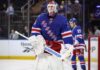 Rangers put Joonas Korpisalo on IR in early test of goaltending depth