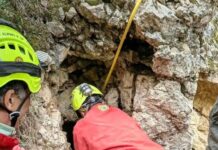 Italian man rescued alive from a cave after being trapped for nearly 27 hours