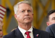 Kansas Senate rivals distance themselves from party leaders in fiery debate