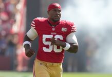 Suspect accused of shooting 49ers’ Keion White after nightclub dispute with rapper Lil Baby arrested in LA