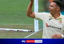 Australia strike late on rain-hit second day against South Africa