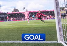 Bournemouth beat 10-man Sunderland to pick up first league win of season