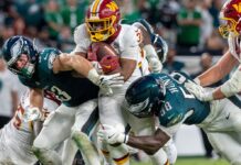 Commanders abruptly cut rookie running back Kaytron Allen